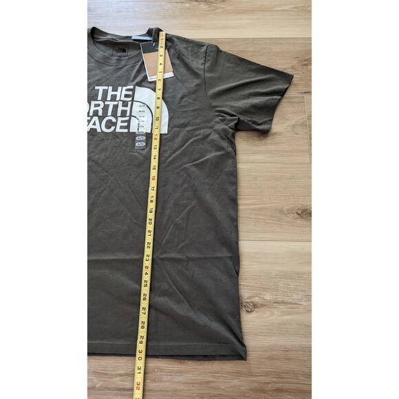 NWT The North Face Short Sleeve Half Dome Tee in New Taupe Green sz XL - Picture 5 of 6